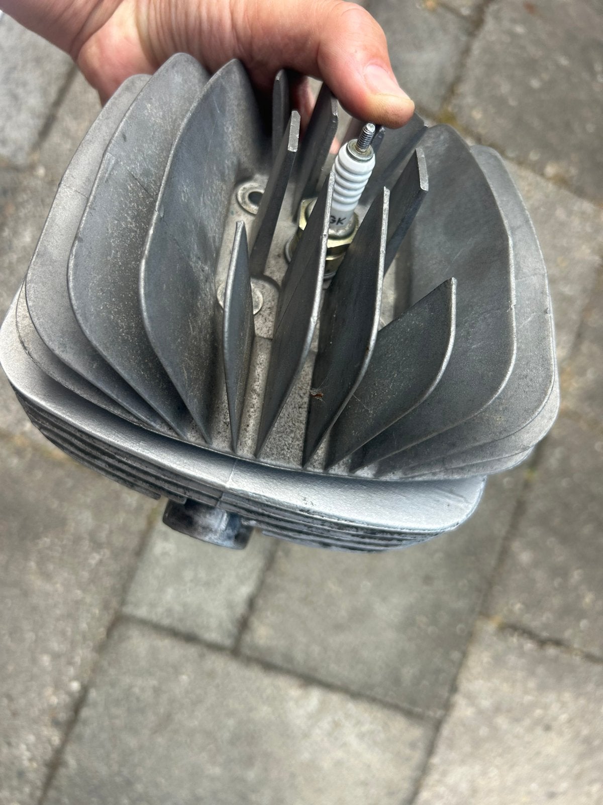 Zundapp waaier kop cilinder 50cc compleet, Ophalen of Verzenden, Zo goed als nieuw, Cilinder