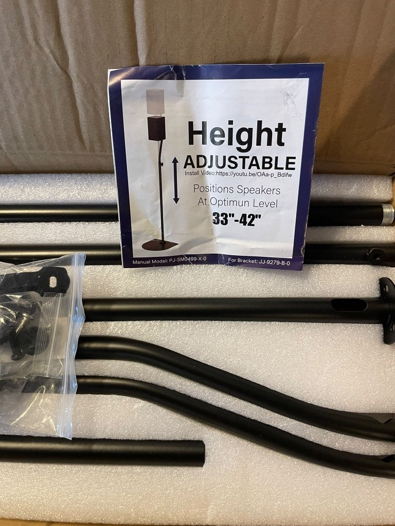 speaker stands (Zwart), Overige merken, Overige typen, Nieuw, DEVENTER