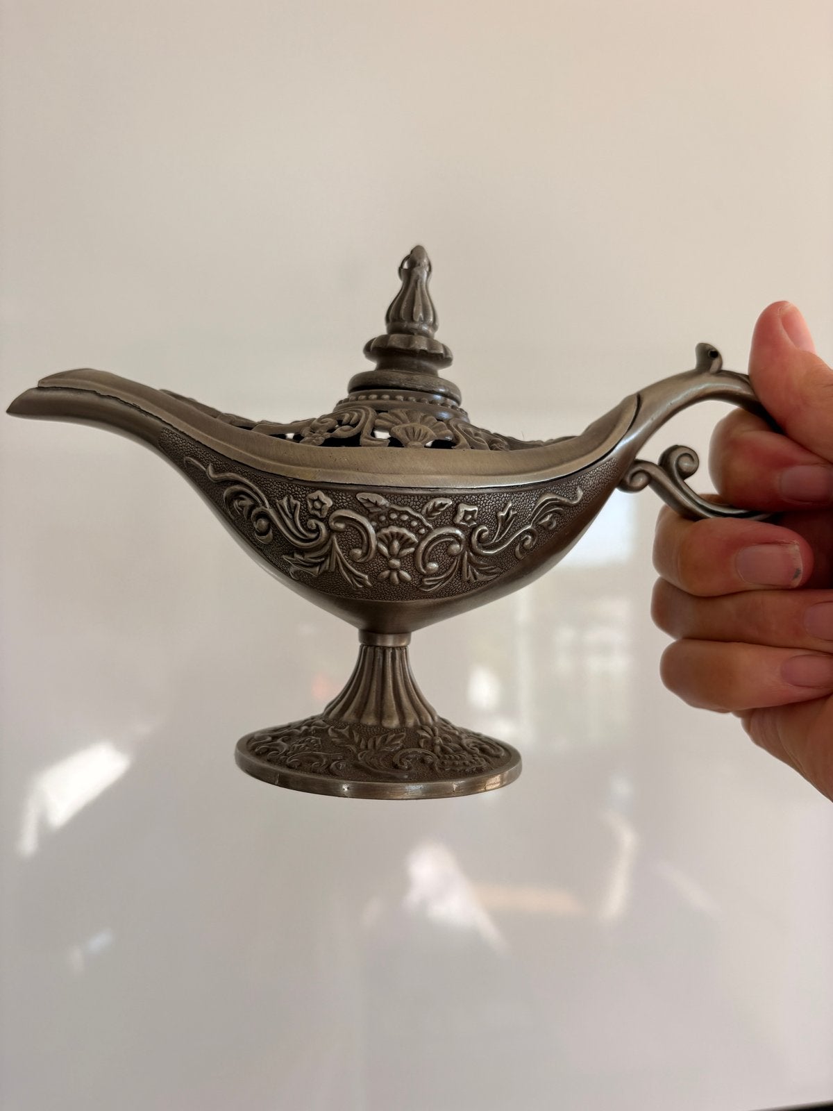 Wenslamp Tin / Alladdin lamp, Ophalen of Verzenden