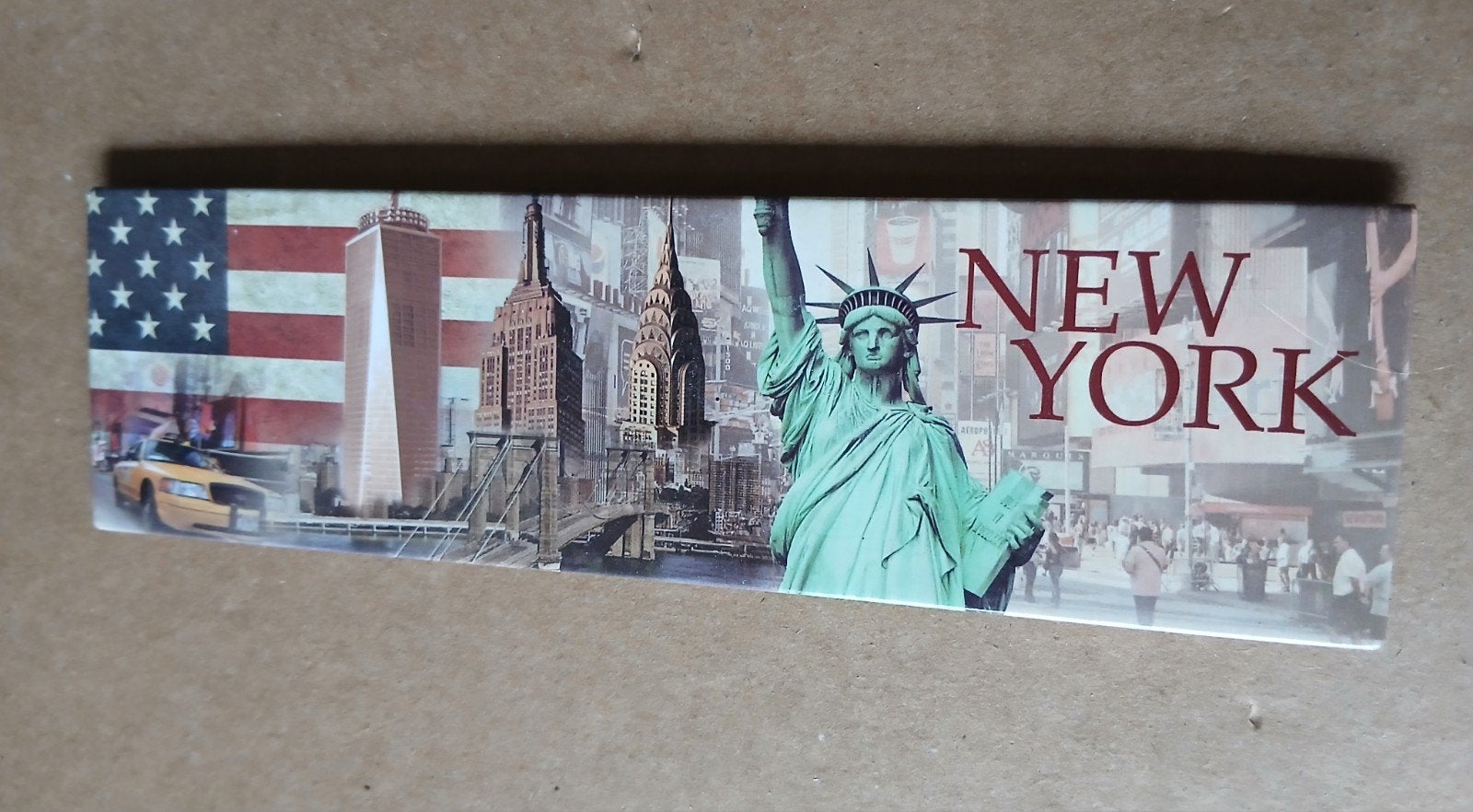 New York Magneet - Vrijheidsbeeld & Skyline, Verzamelen, Ophalen of Verzenden, Gebruikt