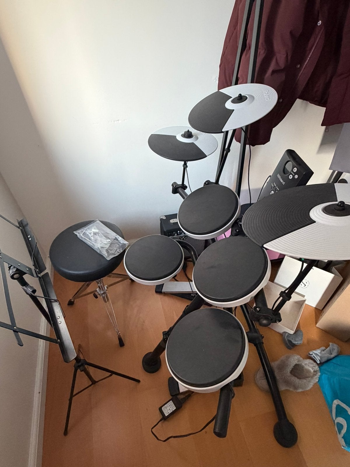 Roland td1 elektrisch drumstel, Ophalen, Zo goed als nieuw, Roland