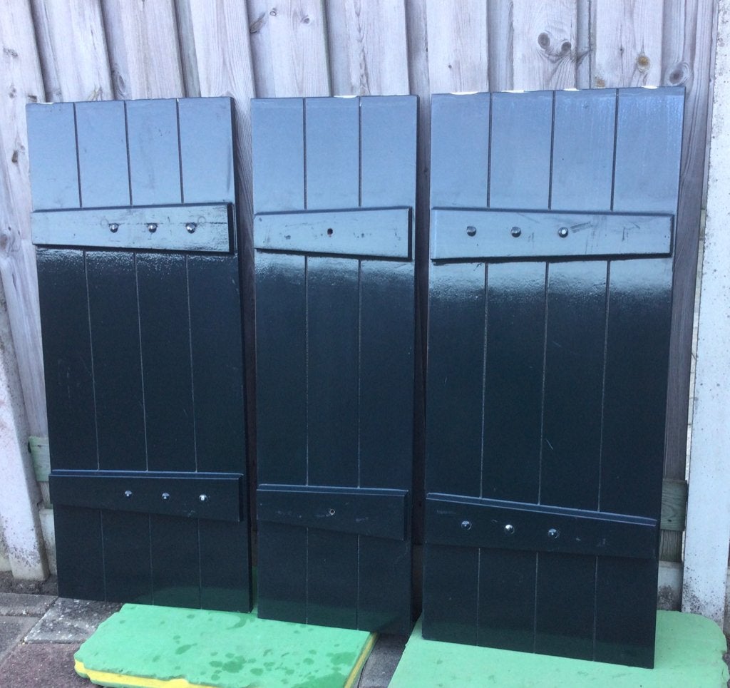 3 Raamluiken in zeer goede staat., Ophalen, Minder dan 80 cm, Overige typen, Minder dan 200 cm