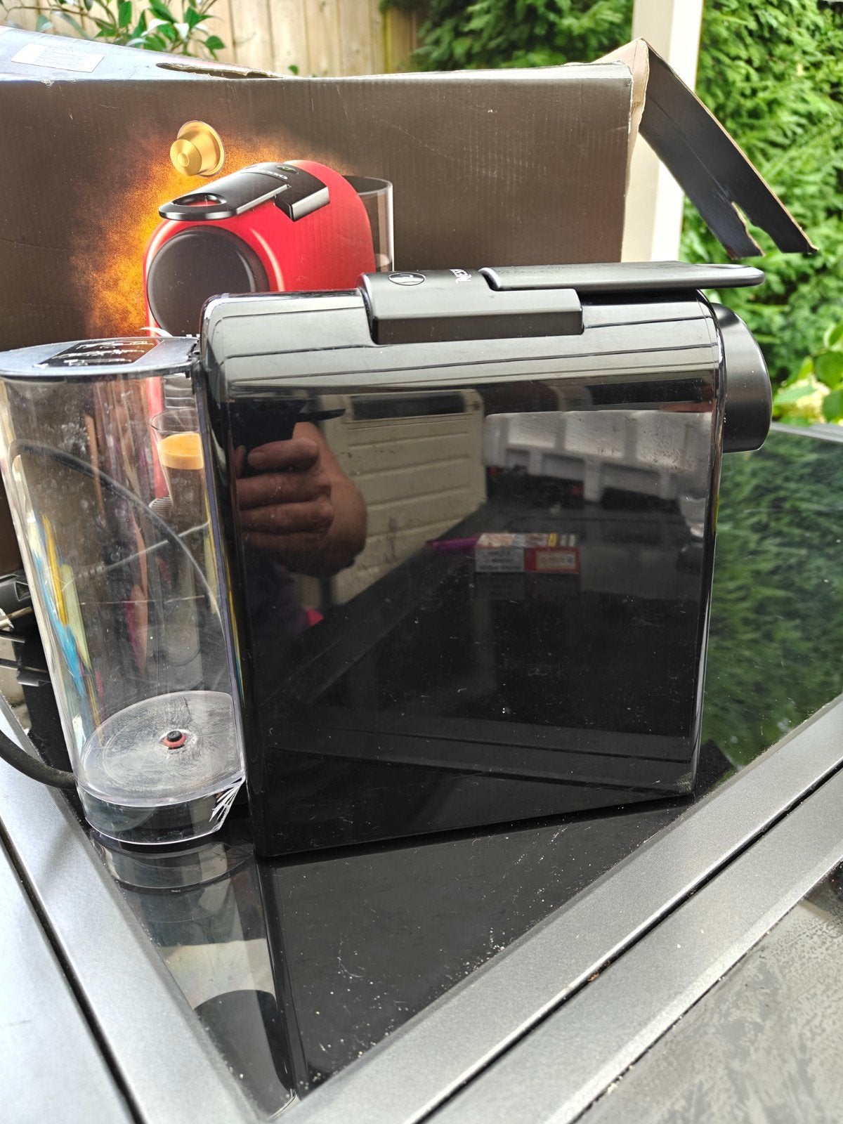 Nespresso Essenza Mini Magimix Koffiezetapparaat Zwart, Espresso apparaat, Ophalen of Verzenden, Zo goed als nieuw, 1 kopje