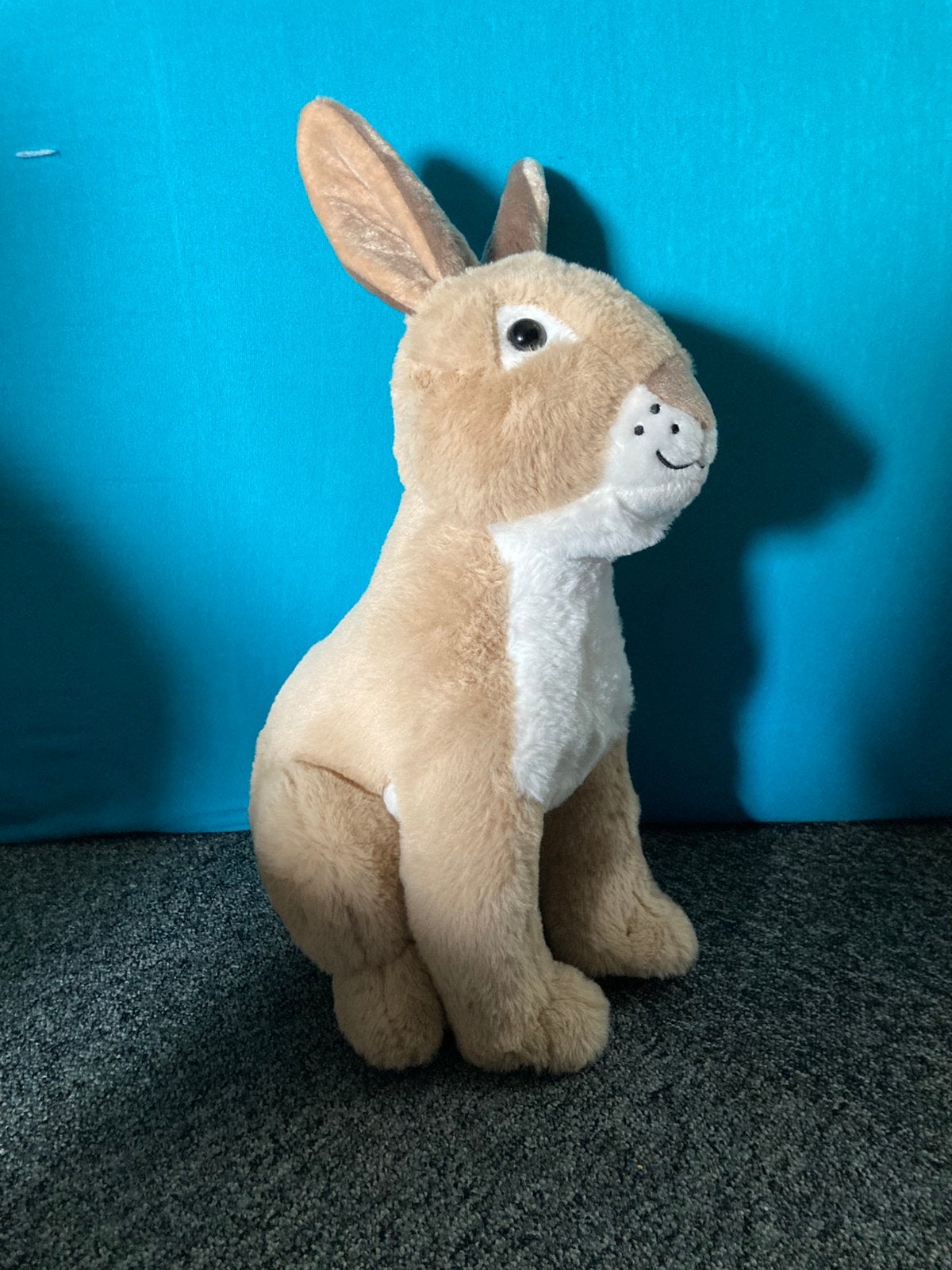 Kobe Konijn  Boni Bosdieren knuffel, Ophalen of Verzenden, Middelgroot (20 tot 80 cm), Beige, Konijn