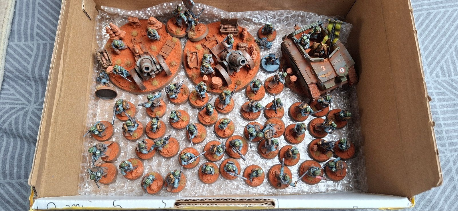 Warhammer 40K Death Korps of Krieg Leger, Ophalen, Gebruikt