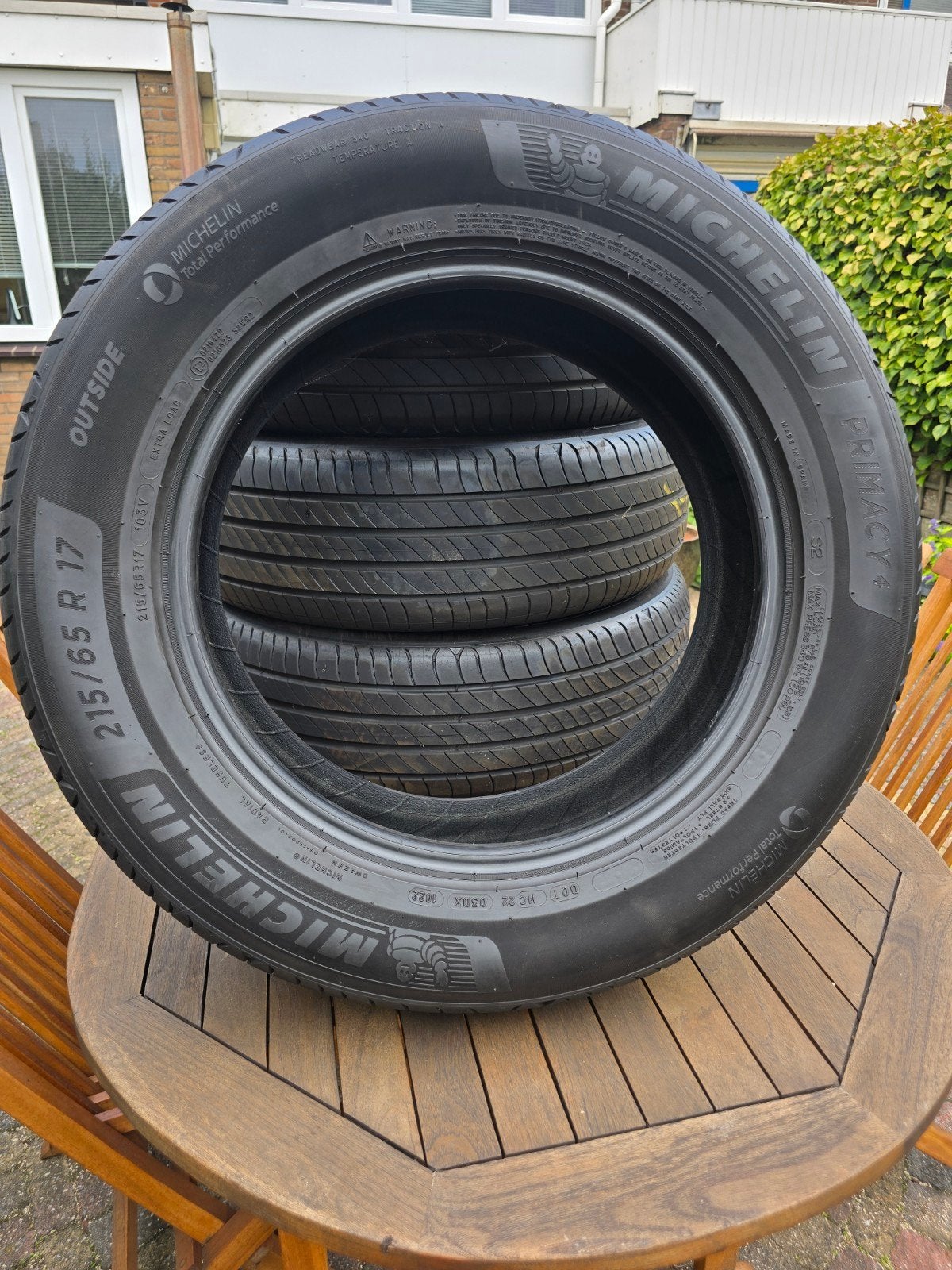 Michelin Primacy 4 Zomerbanden 215/65 R17, Auto-onderdelen, Ophalen, 17 inch, Band(en), Personenwagen