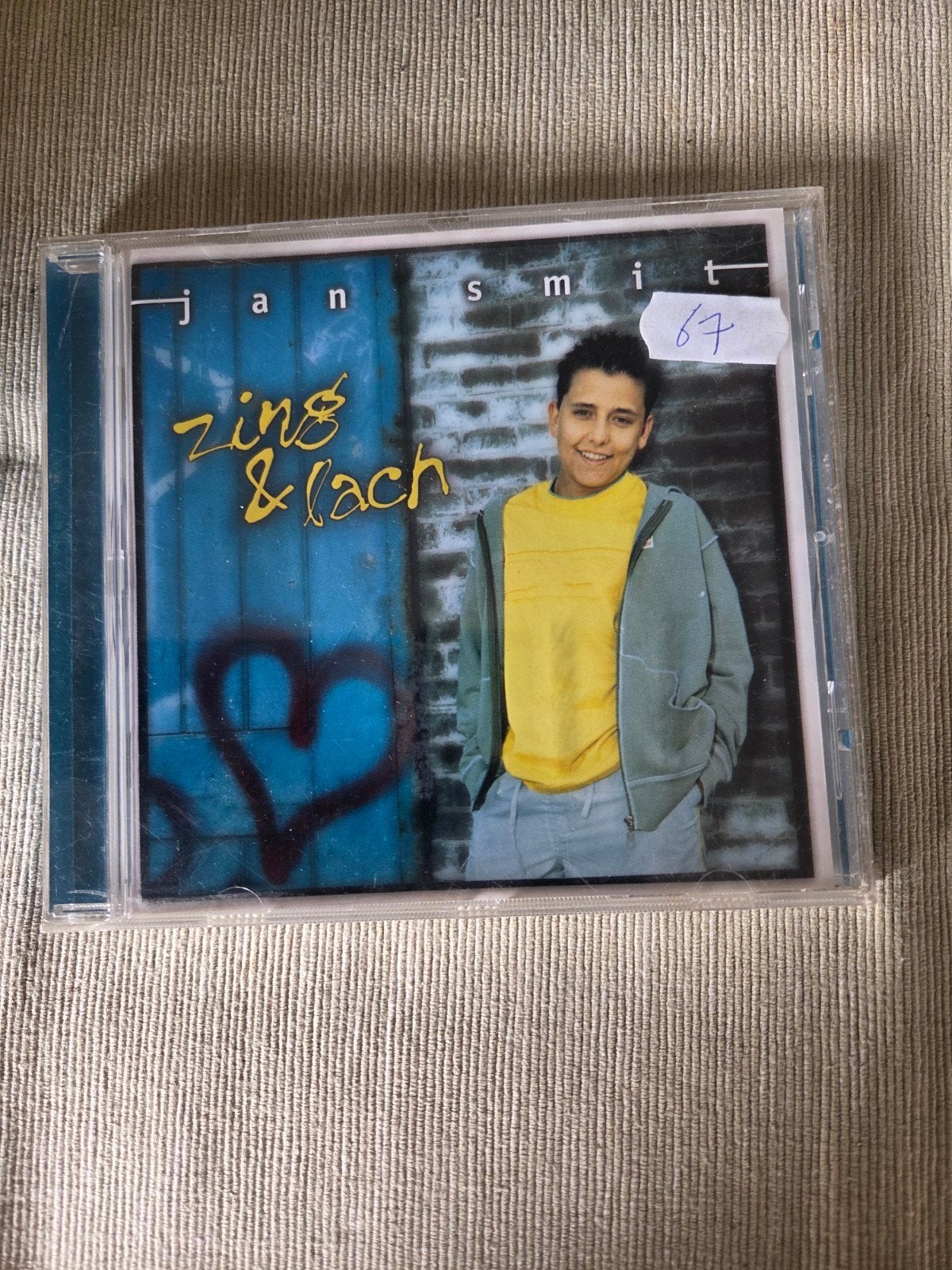 Jan Smit - Zing & Lach CD, Cd's en Dvd's, Ophalen of Verzenden, Gebruikt, Schlager, Album