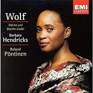WOLF Mörike und Goethe-Lieder CD HENDRICKS PÖNTINEN EMI ZGAN, Ophalen of Verzenden, Romantiek, Zo goed als nieuw, Vocaal