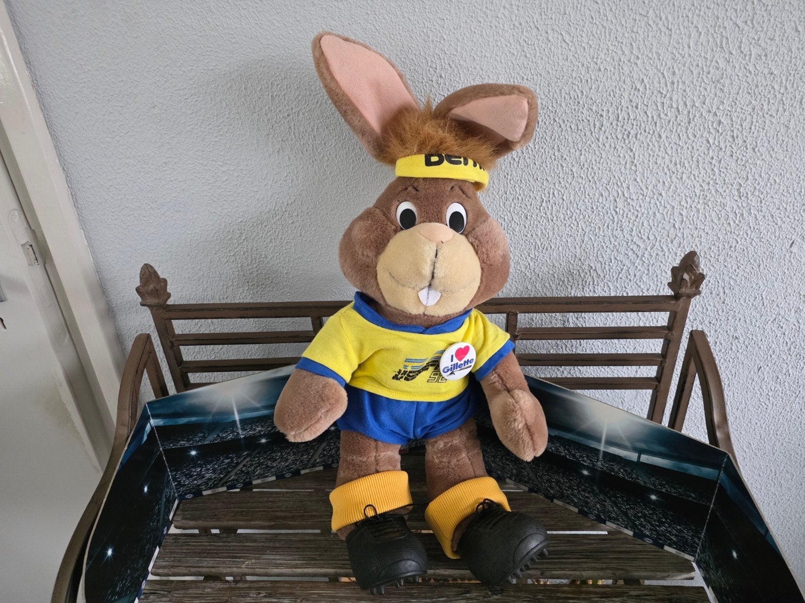 Uefa Euro Ek voetbal 1992 mascotte Berni, Verzamelen, Sportartikelen en Voetbal, Ophalen, Gebruikt, Overige typen