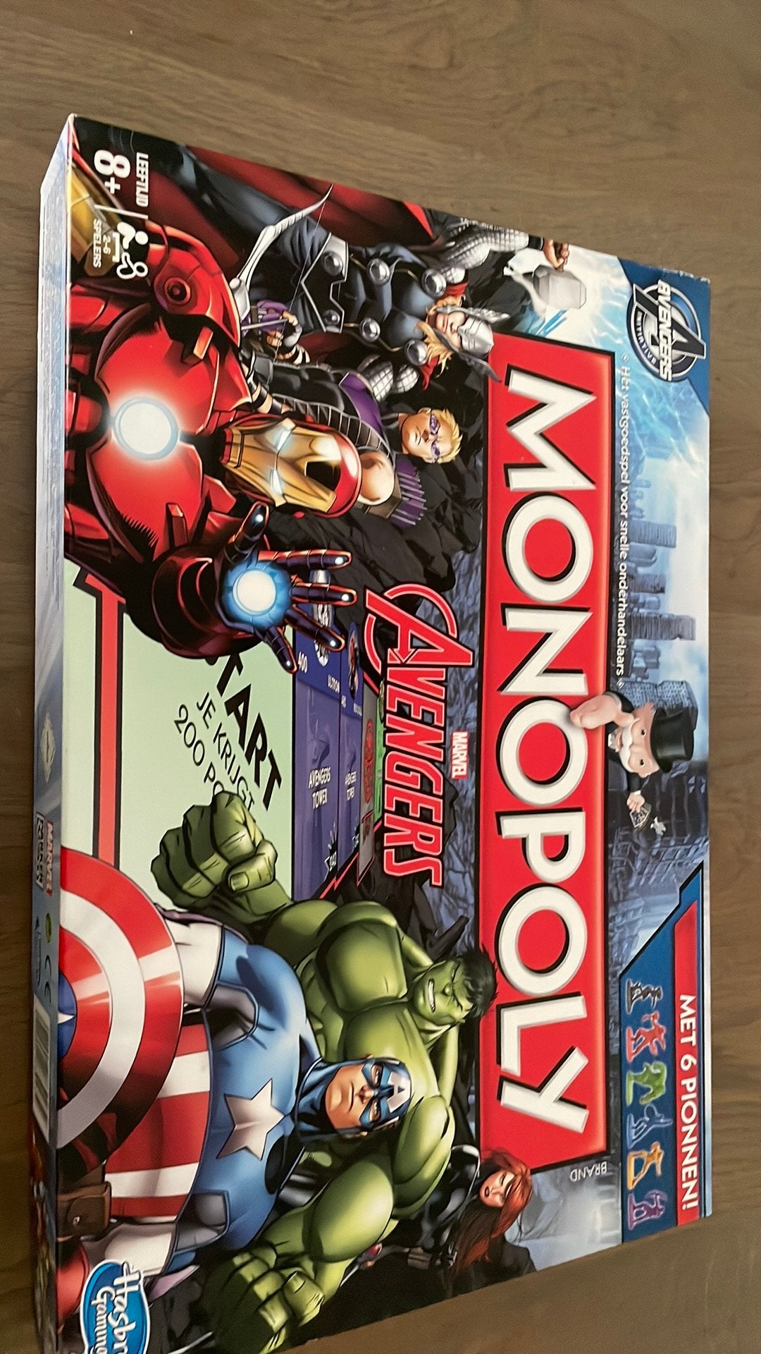 Monopoly  Avengers marvell  zgan!!, Ophalen of Verzenden, Zo goed als nieuw
