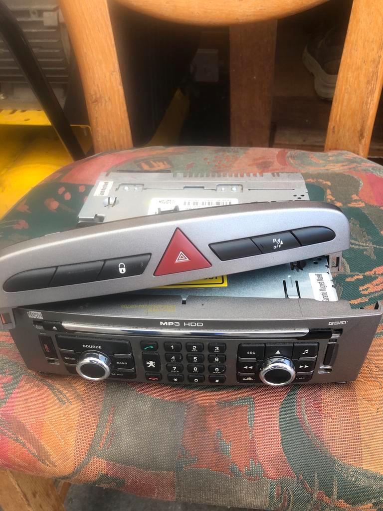 Radio Peugeot 308 - Origineel MP3 HDD, Ophalen, Gebruikt