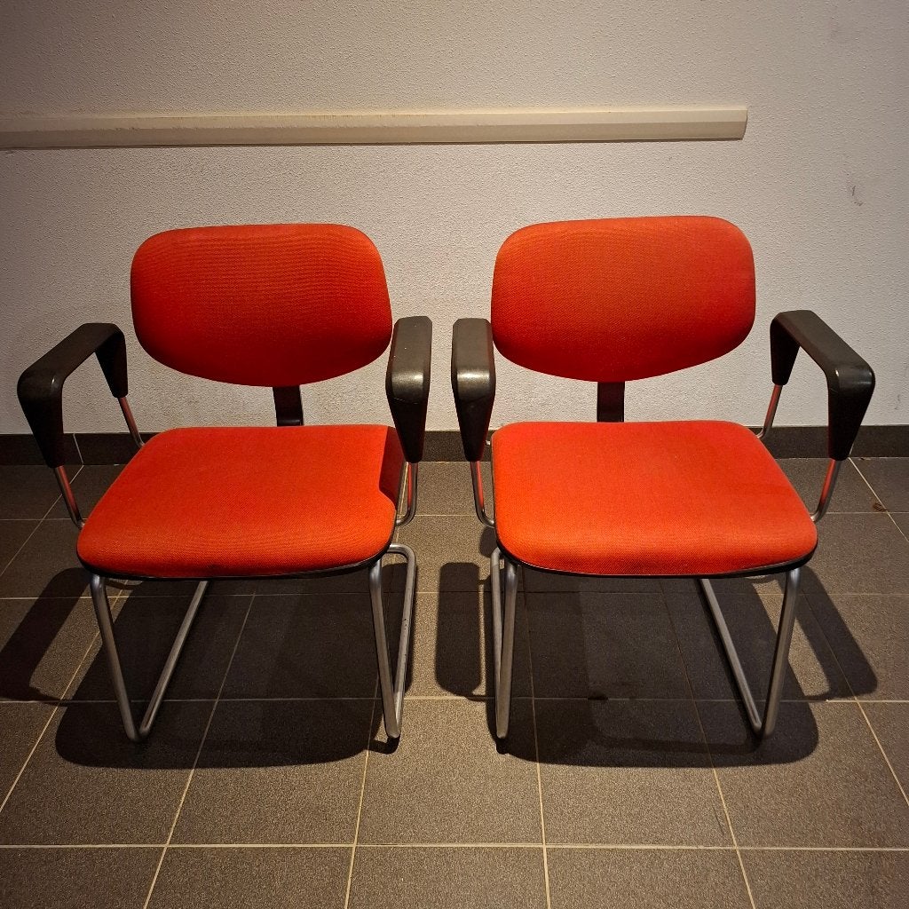 Kantoorstoelen / kamerstoelen stoelen, Ophalen, Gebruikt, Twee, Metaal