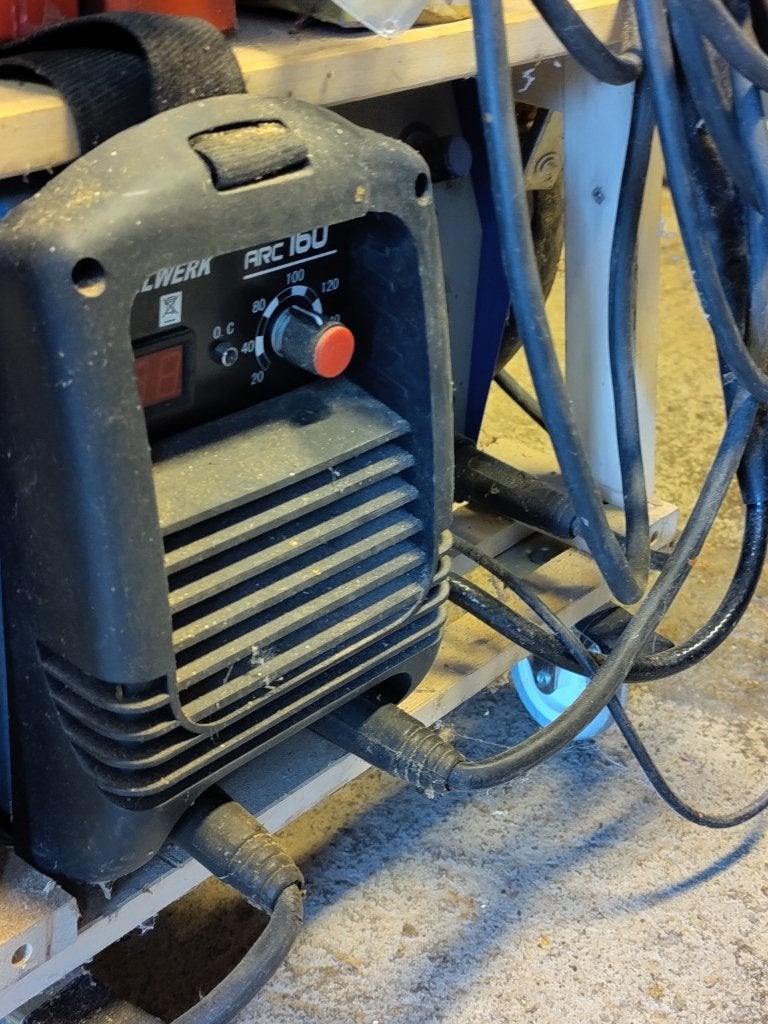 Ben Royal Lasapparaat (160A) – Inclusief elektroden!, Ophalen, Zo goed als nieuw, 150 tot 250 ampère, Inverter