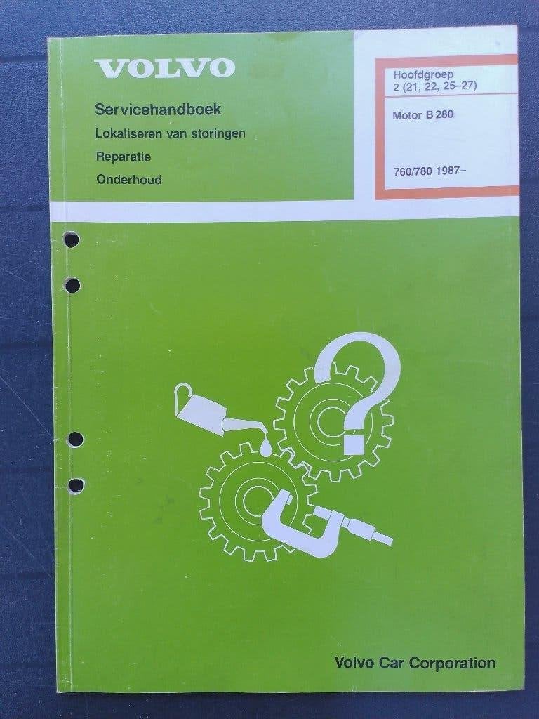 Volvo 760 780 dealer werkplaatsboek B 280 6 Cilinder motor, Boeken, Auto's | Boeken, Ophalen of Verzenden, Gelezen, Volvo