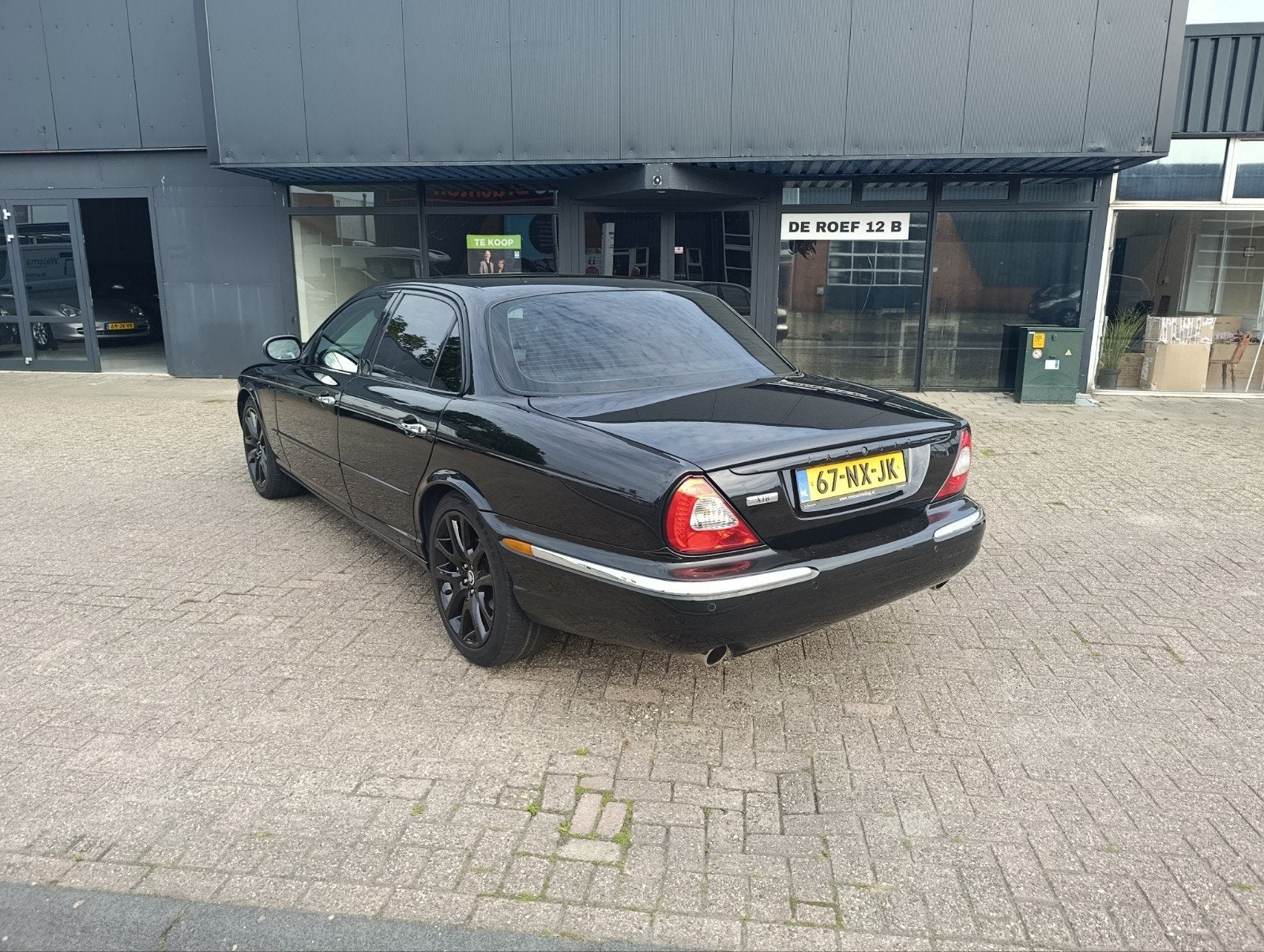 Jaguar XJ 3.5 AUT 2004 Zwart, Auto's, Automaat, Achterwielaandrijving, 8 cilinders, 258 pk