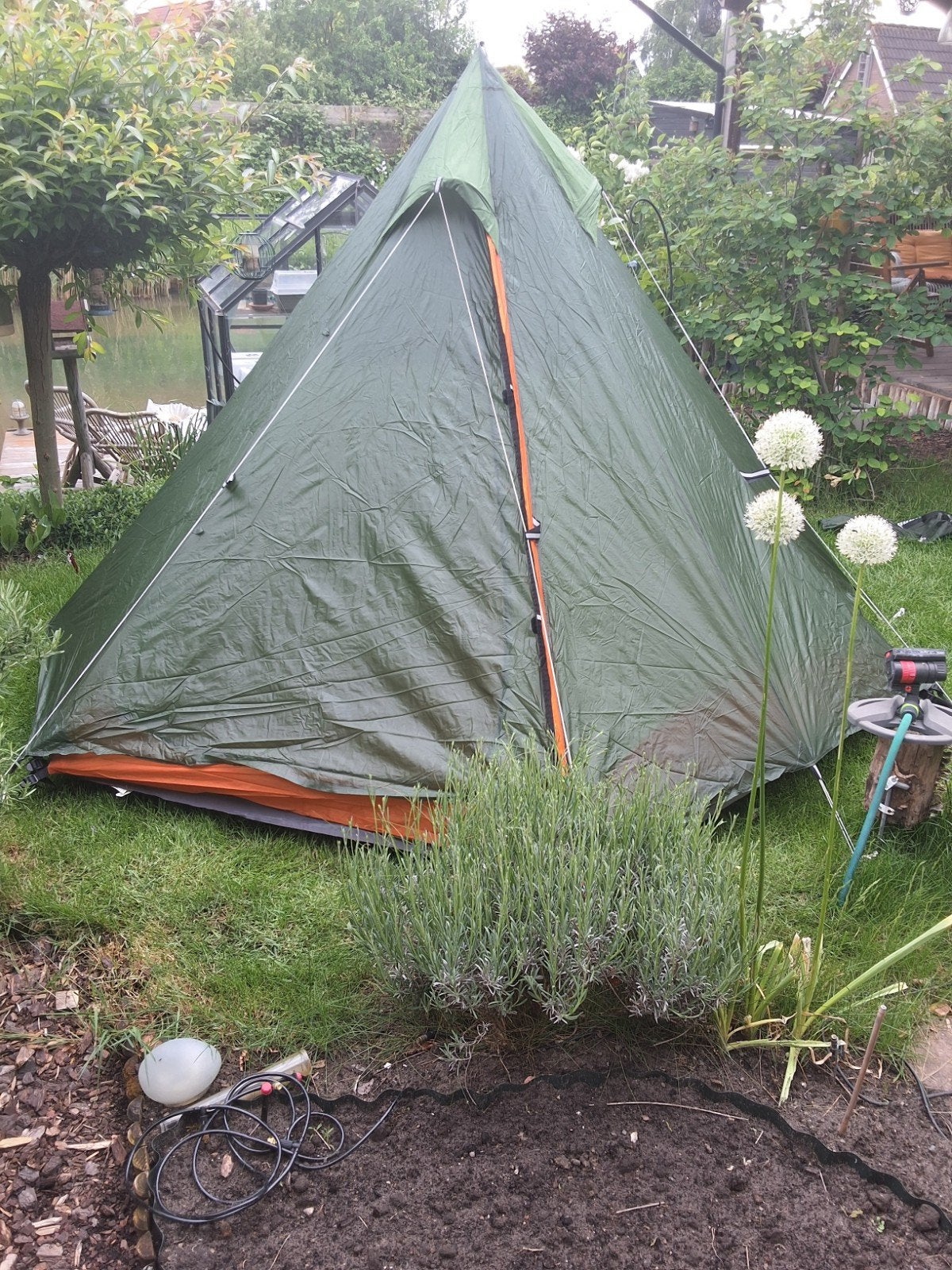 Nigor Wicki Up 3 Tent - Lichtgewicht en Ruim, Ophalen of Verzenden, Gebruikt, Tot en met 3
