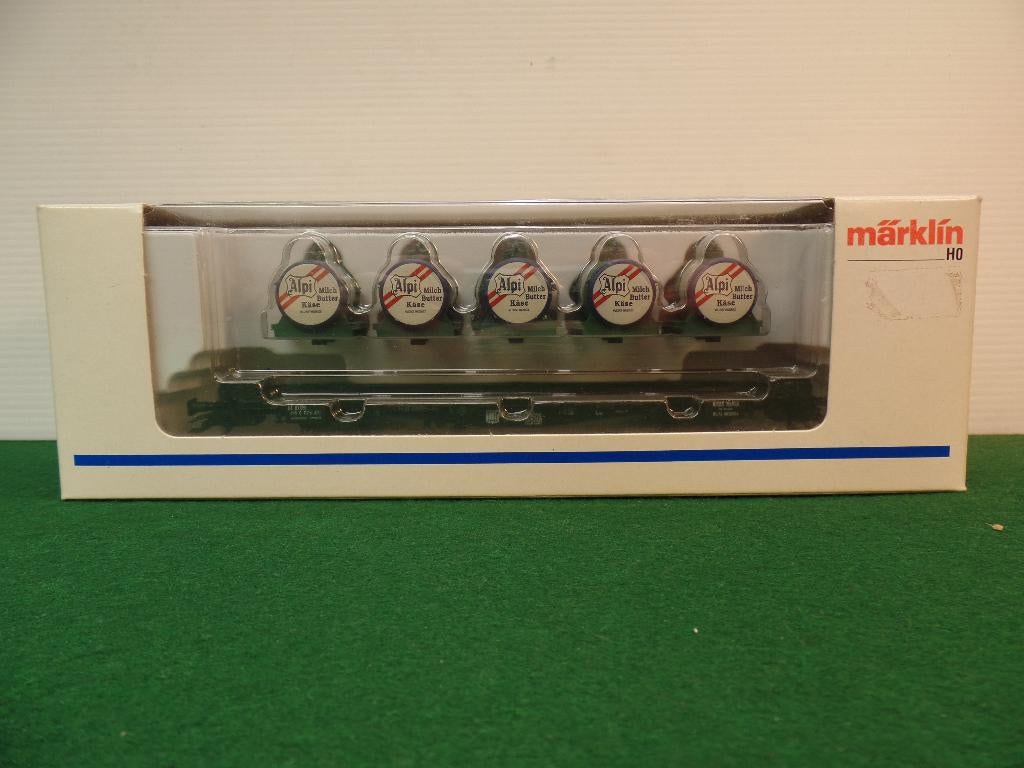Marklin container wagen 47671, Wisselstroom, Ophalen of Verzenden, Märklin, Nieuw