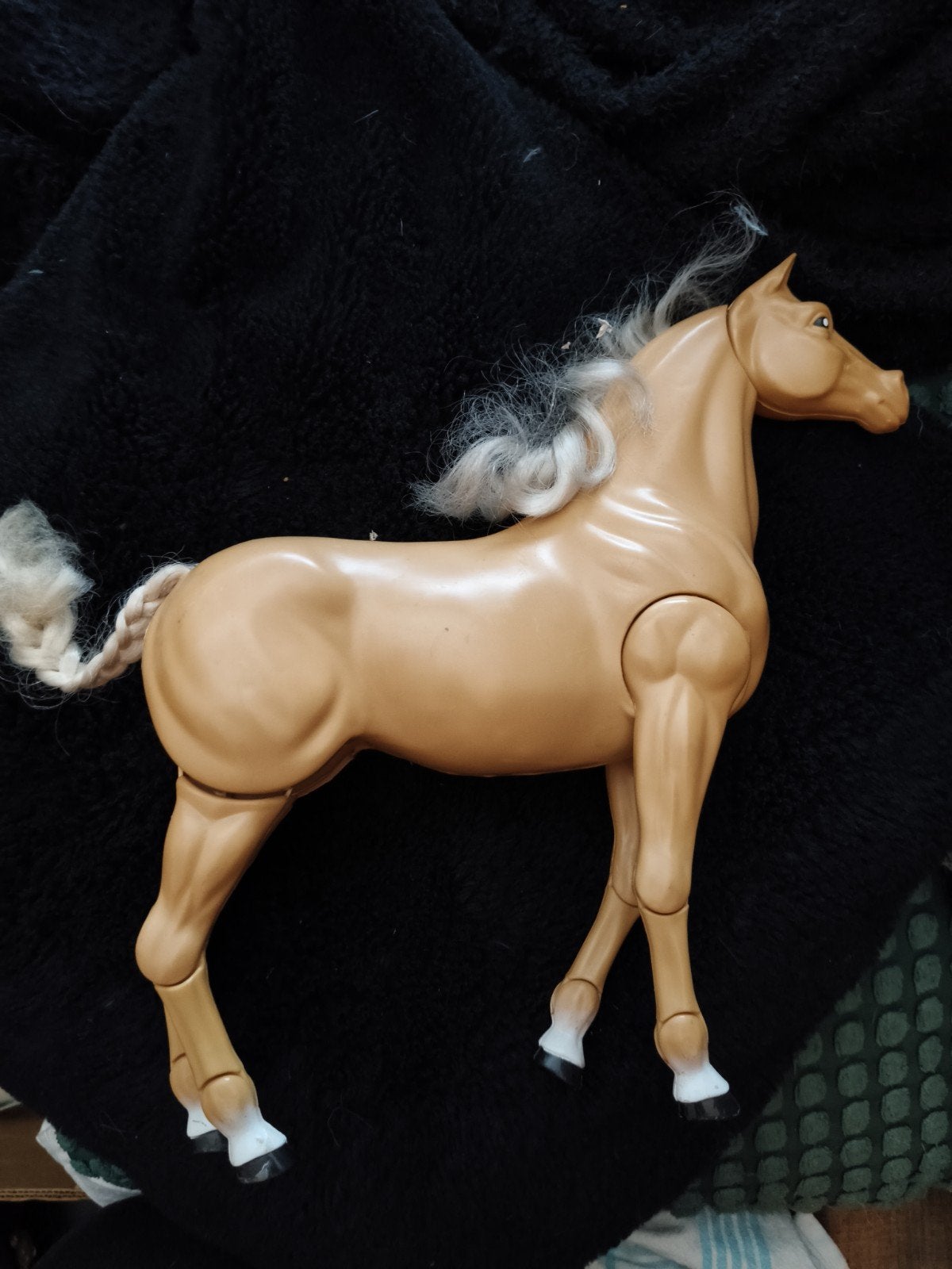 Bewegend paard speelgoed - Barbie paard, Ophalen of Verzenden, Gebruikt, Meisje