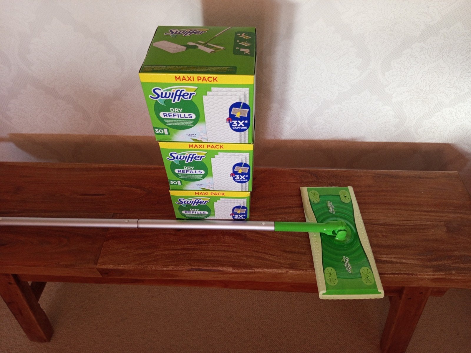 Swiffer Dweil + 90 Dry Refills - Z.G.A.N., Ophalen, Mop of Dweil