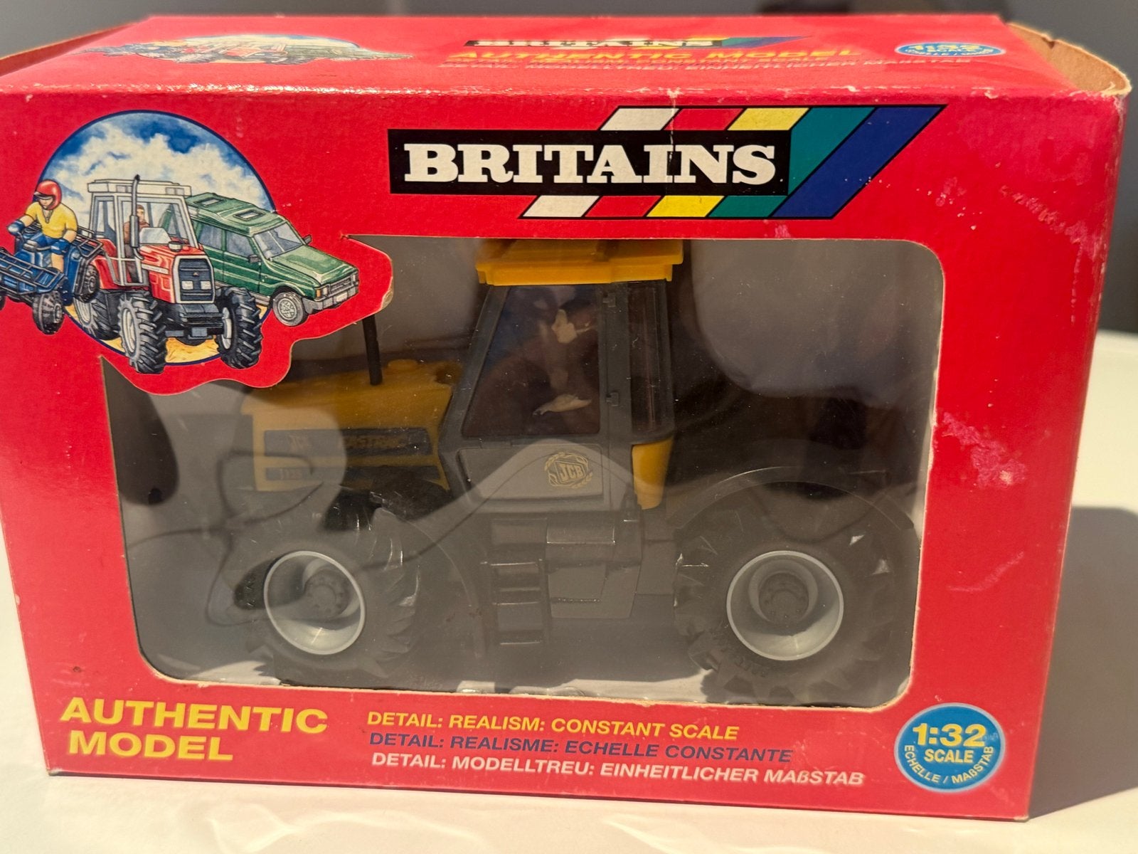 Britains 9440 JCB Fastrac 1135 - Authentiek Model, Hobby en Vrije tijd, Modelauto's | 1:32, Ophalen of Verzenden, Nieuw