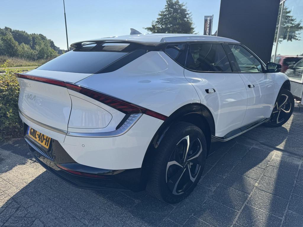 Kia EV6 Edition Advanced 77.4 kWh , Parelmoerwit, 800V, Verw, Auto's, Kia, Automaat, 228 pk, Achterwielaandrijving, Gebruikt