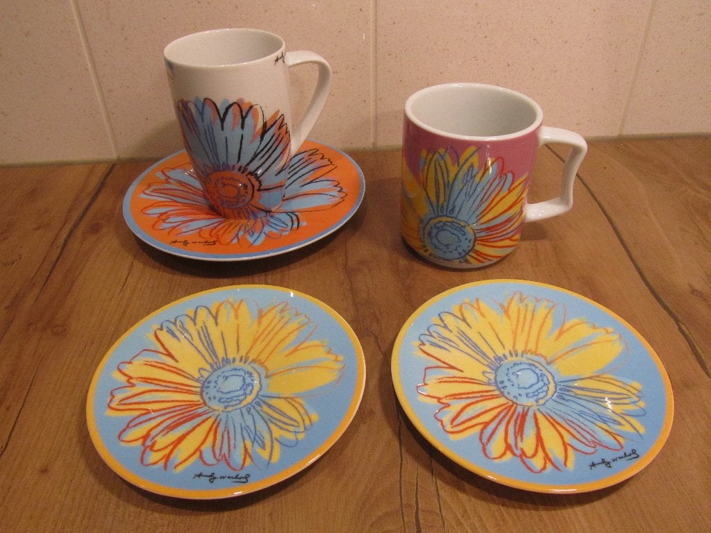 Daisy Rosenthal Studio Line serviesdelen Andy Warhol, Overige typen, Ophalen of Verzenden, Zo goed als nieuw, Overige stijlen
