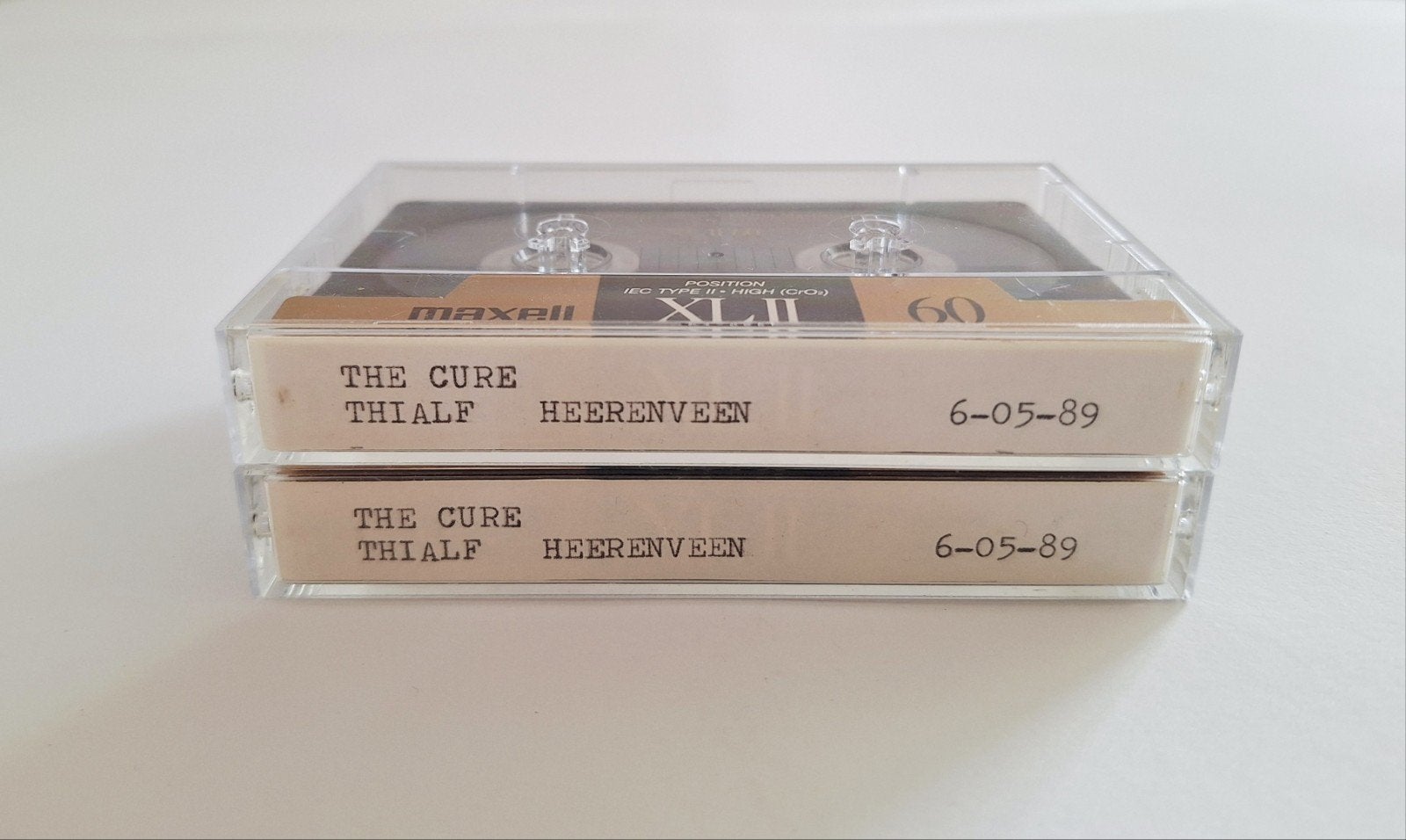 Cassettes The Cure - Live Thialf Netherlands 6-5-1989, Gebruikt, 2 t/m 25 bandjes, Ophalen of Verzenden, Voorbespeeld