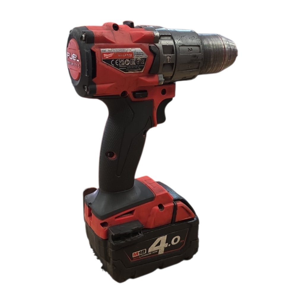 Milwaukee M18 FPD2 2022 + 4.0Ah Accu | Gebruikt, Milwaukee, Gebruikt, Support@milwaukee.com, Milwaukee Electric Tool Corporation, 13135 W. 
Lisbon Road, Brookfield, WI 53005
USA