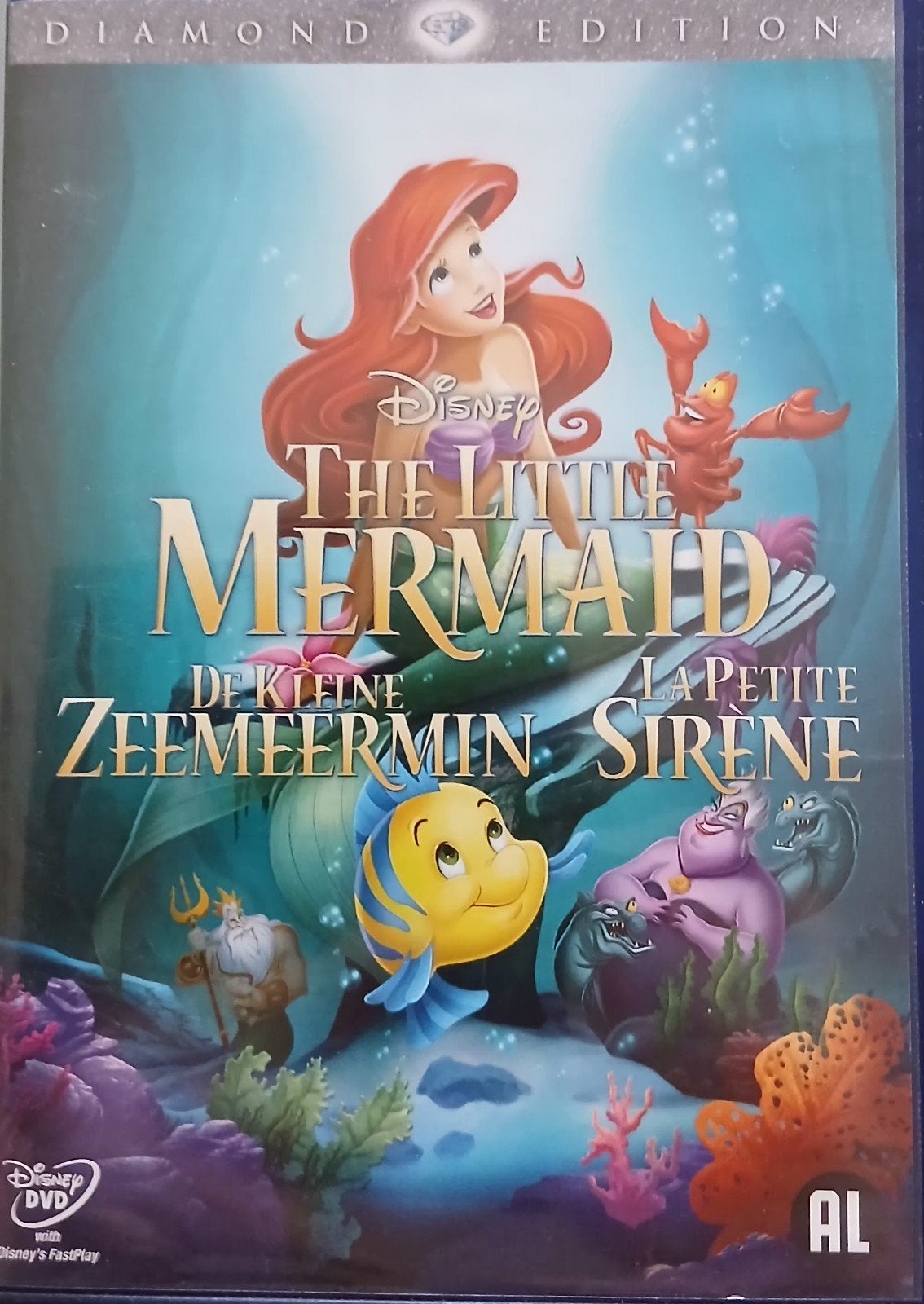 Walt disney dvd.s 4 stuks zie foto.pakket 526, Alle leeftijden, Ophalen of Verzenden, Zo goed als nieuw
