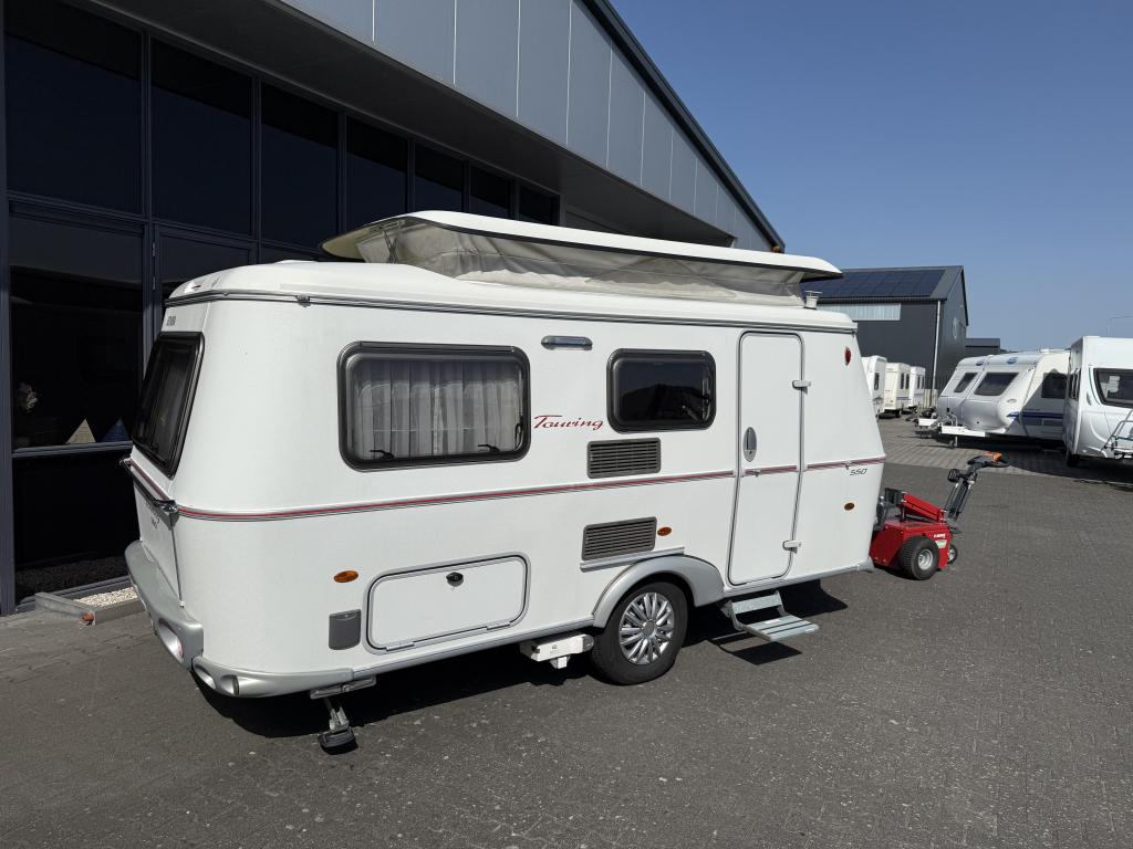 Eriba Touring Troll 550 GT Vast Bed 198cm + Zit + WC BJ 2019, Bedrijf, 750 - 1000 kg, 5 tot 6 meter, Eriba