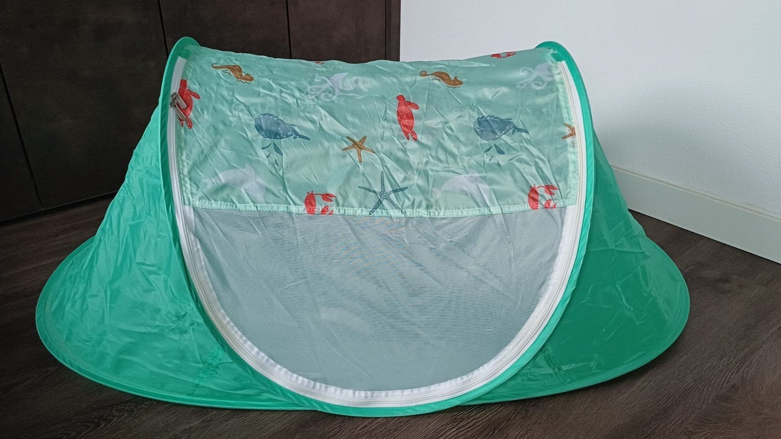 Prenatal strandtentje met tunnel, Ophalen of Verzenden, Zo goed als nieuw