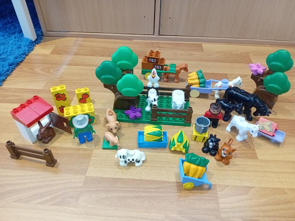Duplo- boerderijdieren, Kinderen en Baby's, Speelgoed | Duplo en Lego, Ophalen of Verzenden, Duplo