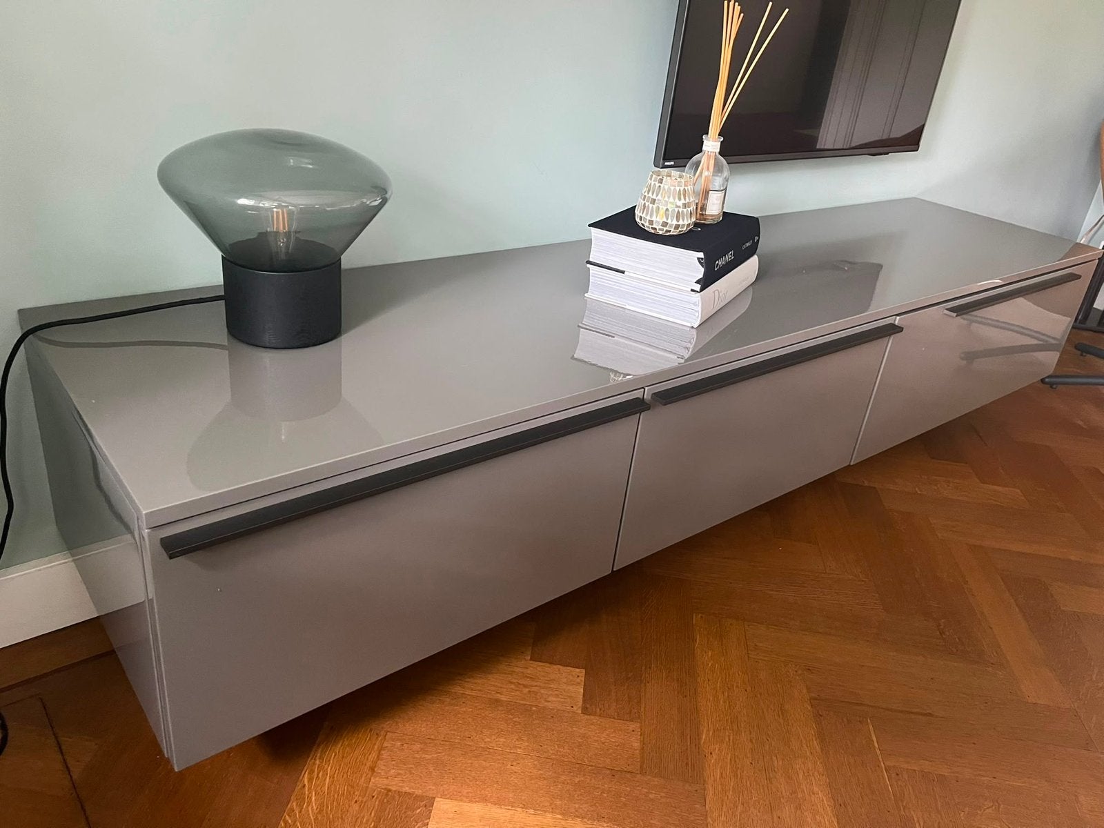 Misuraemme Italiaans design TV-meubel/dressoir, Ophalen, Overige materialen, Zo goed als nieuw, 200 cm of meer