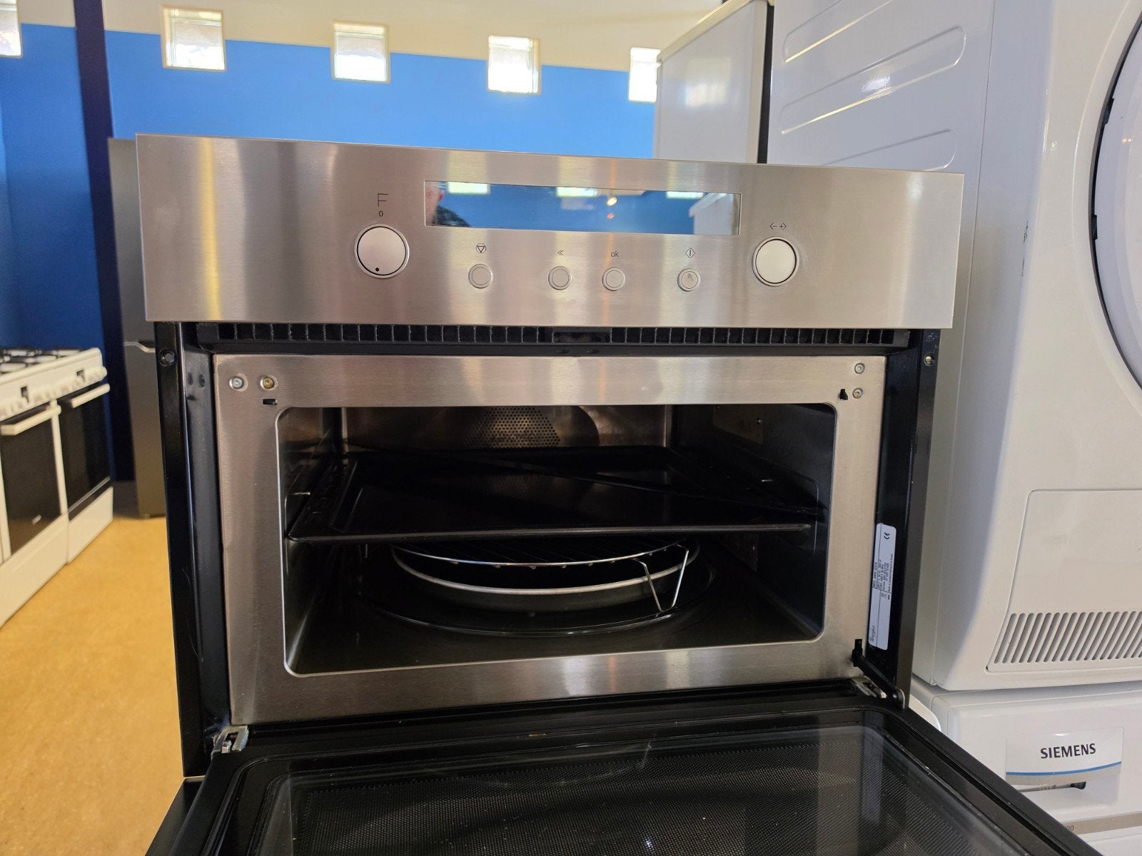 Whirlpool inbouw combimagnetron | 40 liter | Gratis thuis ✅️, Whirlpool, Hete lucht, Ophalen of Verzenden, Oven met grill