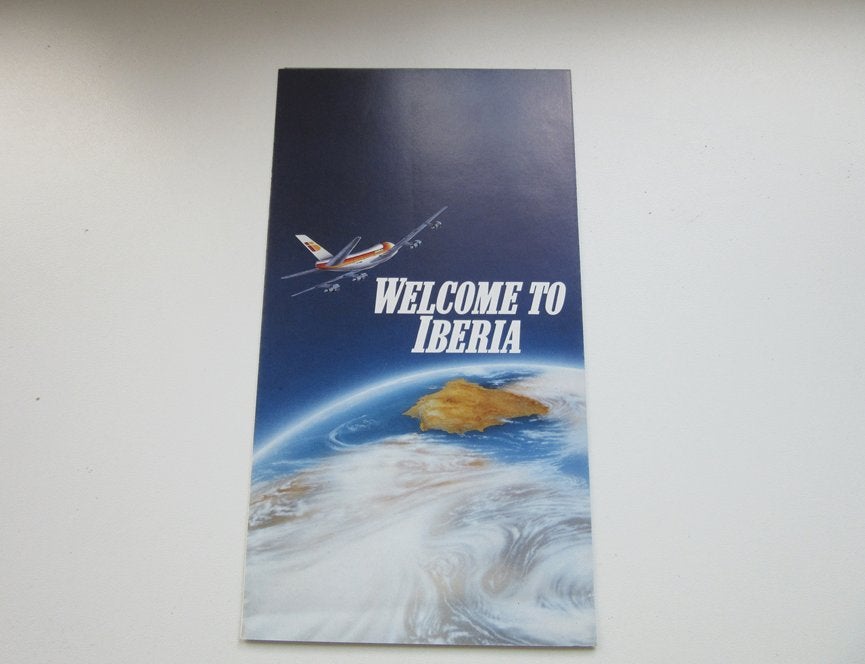 Welcome to Iberia brochure, Verzenden, Zo goed als nieuw, Overige typen