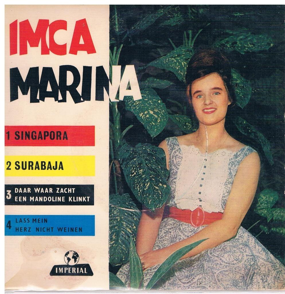 Ep Imca Marina, Zo goed als nieuw, Levenslied of Smartlap, 12 inch, Fotohoes