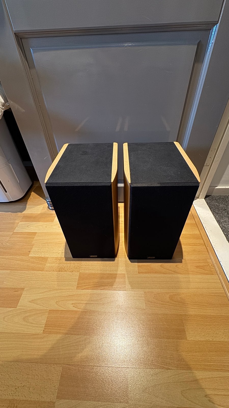 ASW Sonus S75 speakers 70w, Zo goed als nieuw, 60 tot 120 watt, Front, Rear of Stereo speakers, Ophalen