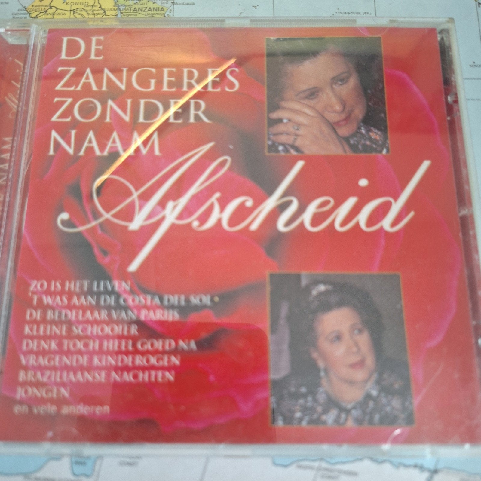De Zangeres Zonder Naam - Afscheid CD, Ophalen of Verzenden, Gebruikt, Levenslied of Smartlap, Album