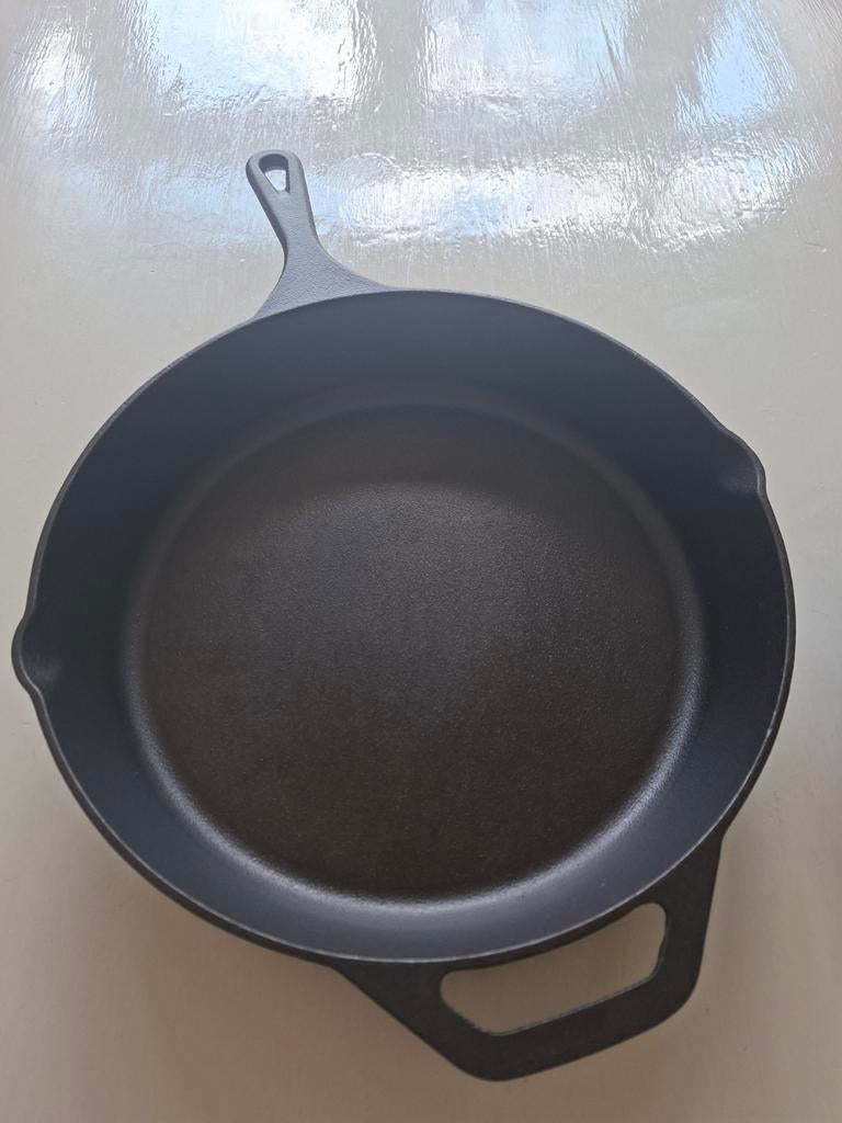 2x Koock Amsterdam gietijzeren skillet pannen (25 & 30 cm), Ophalen
