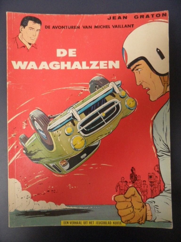 Michel Vaillant. De Waaghalzen Herdruk. Helmond., Eén stripboek, Ophalen of Verzenden, Gelezen