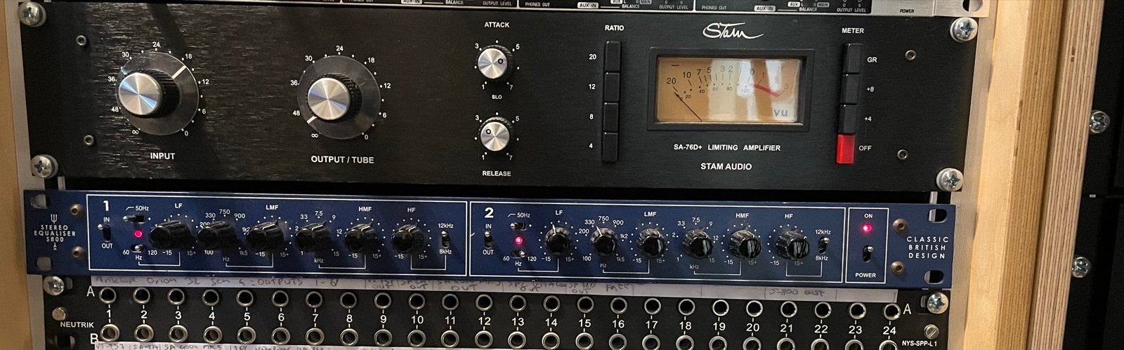 Trident 80B EQ Clone (Dual Channel S800 19" Rack), Ophalen of Verzenden, Gebruikt, Minder dan 5 kanalen
