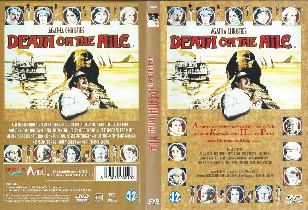 Death on the Nile 1978 DVD met Peter Ustinov,, 1960 tot 1980, Vanaf 16 jaar, Ophalen of Verzenden, Zo goed als nieuw