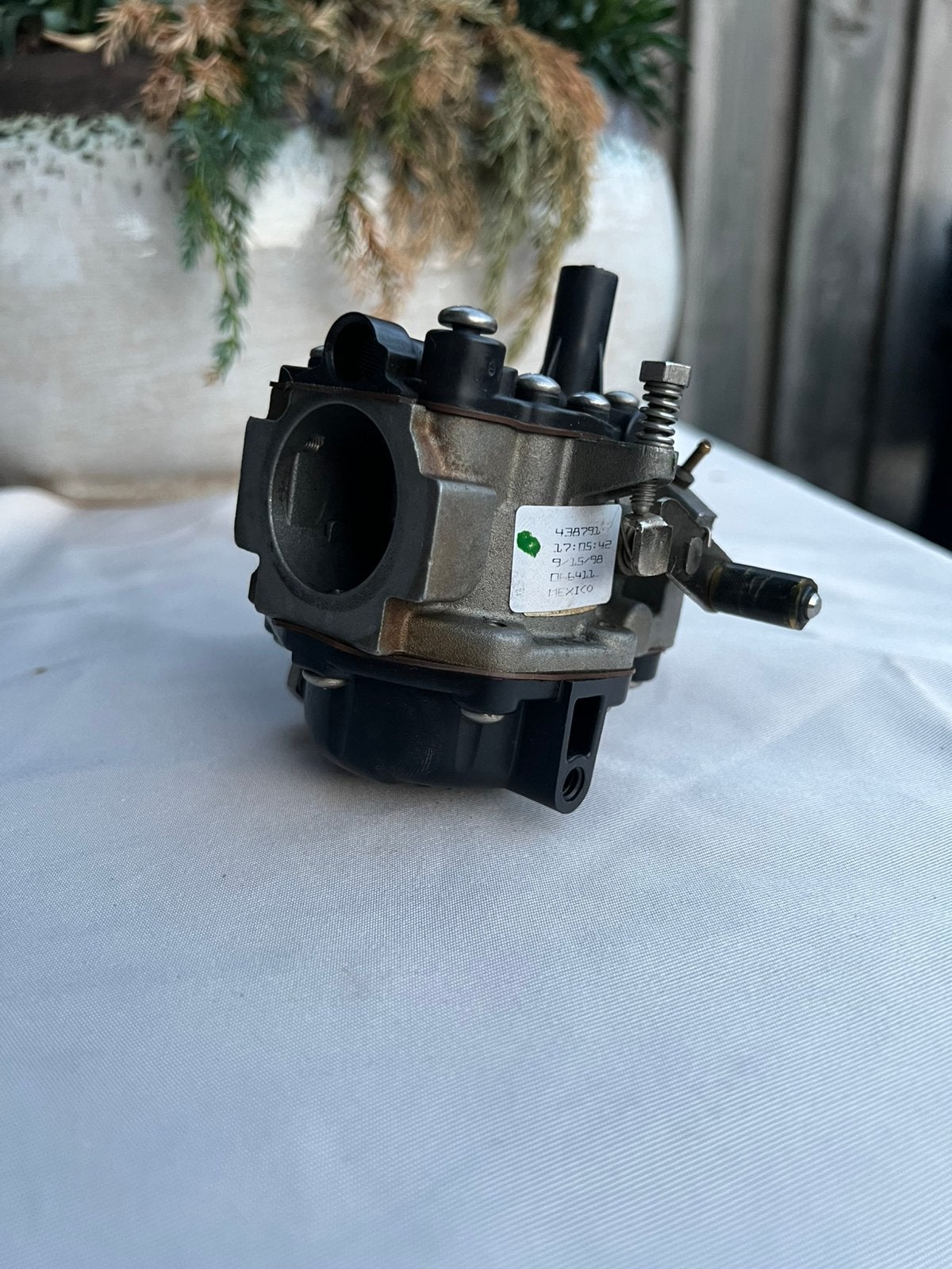 Carburateur Evinrude 9.9 pk 4-takt, Ophalen of Verzenden, Zo goed als nieuw, Motor en Techniek, Motorboot