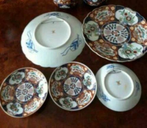Wandbord 5 st  (Imari Gold), Ophalen of Verzenden, Nieuw, Steen/keramiek