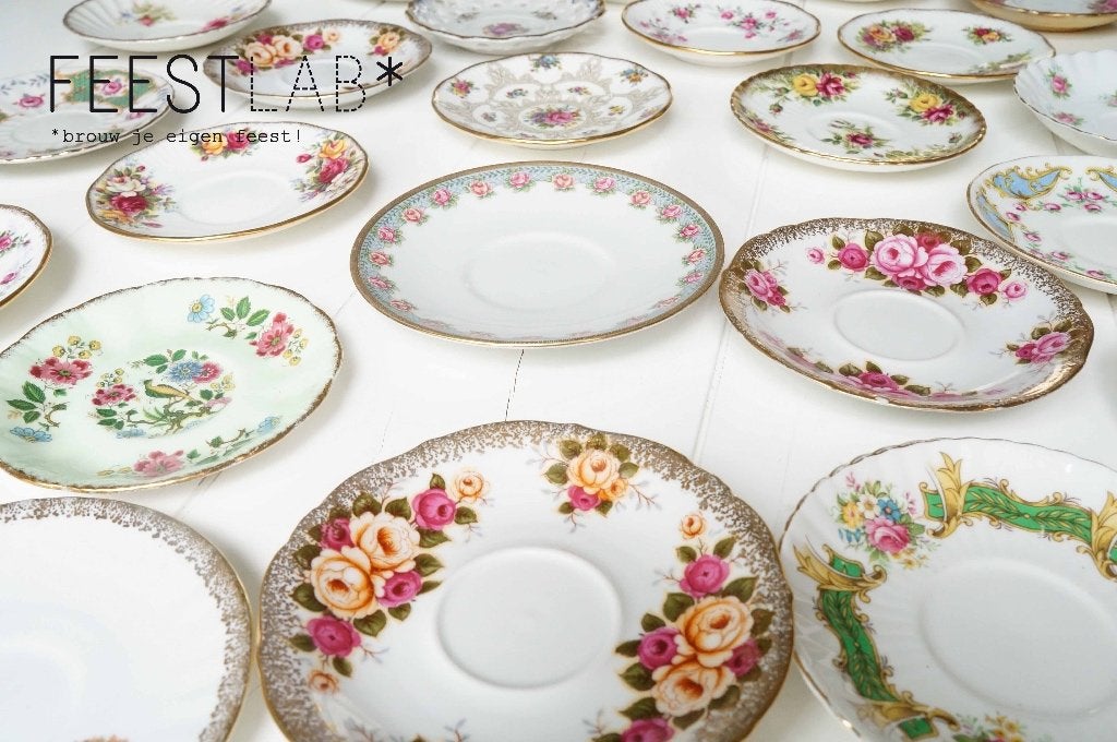 huren vintage brocante servies, makkelijk en goedkoop!, Ophalen, Gebruikt, Overige