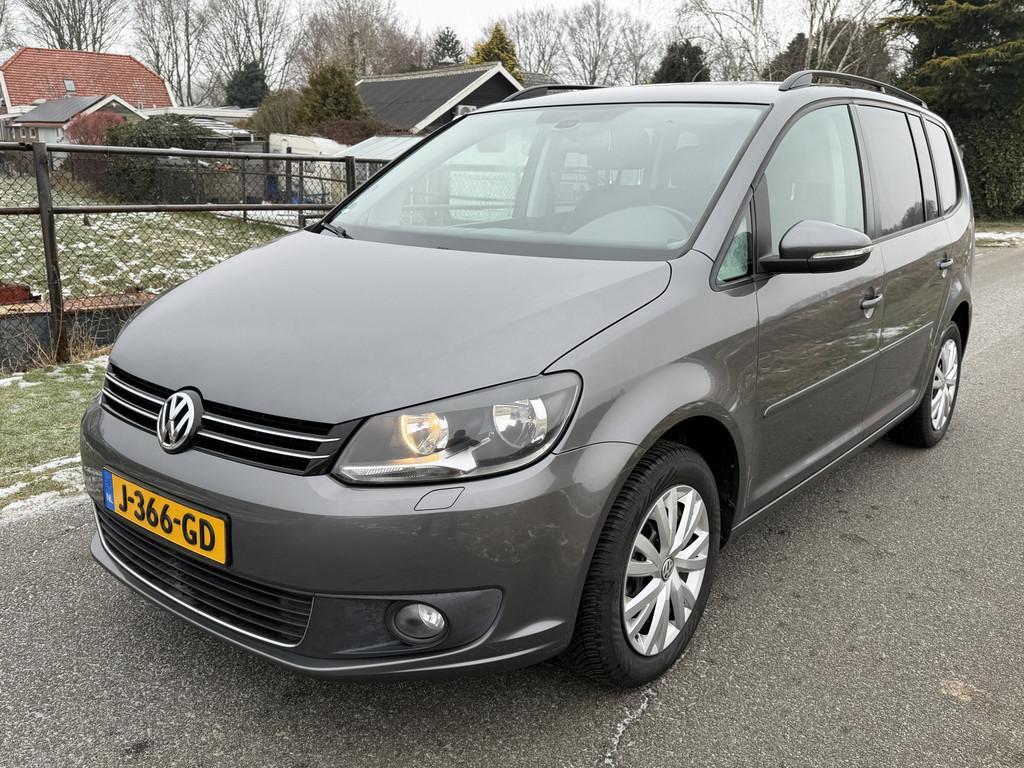 Volkswagen Touran 1.4 TSI Comfortline AIRCO/CRUISE/PDC/STOEL, Voorwielaandrijving, Euro 5, Zwart, 4 cilinders