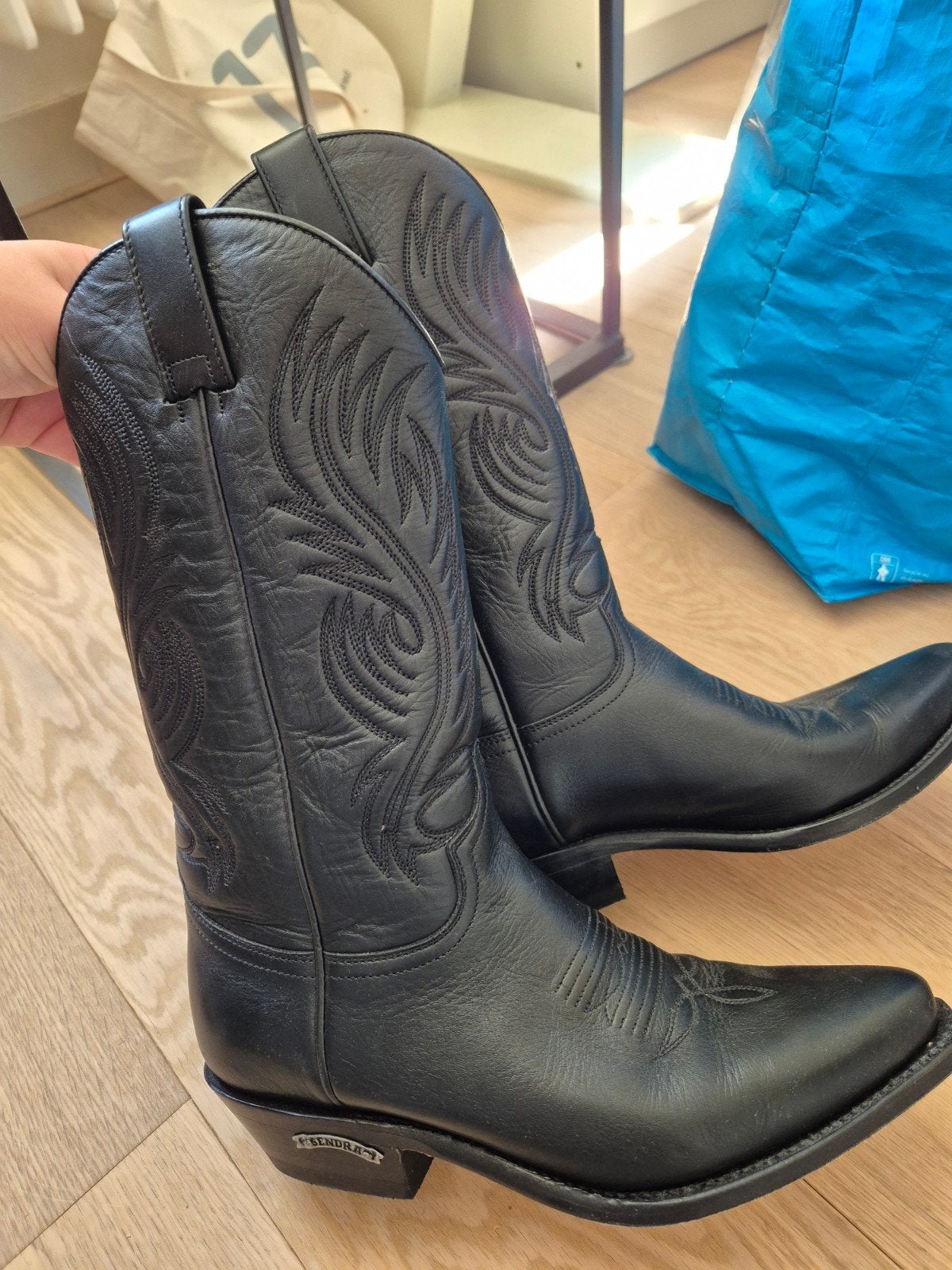 Sendra cowboylaarzen zwart - maat 38, Sendra, Zwart, Lage of Enkellaarzen, Ophalen of Verzenden
