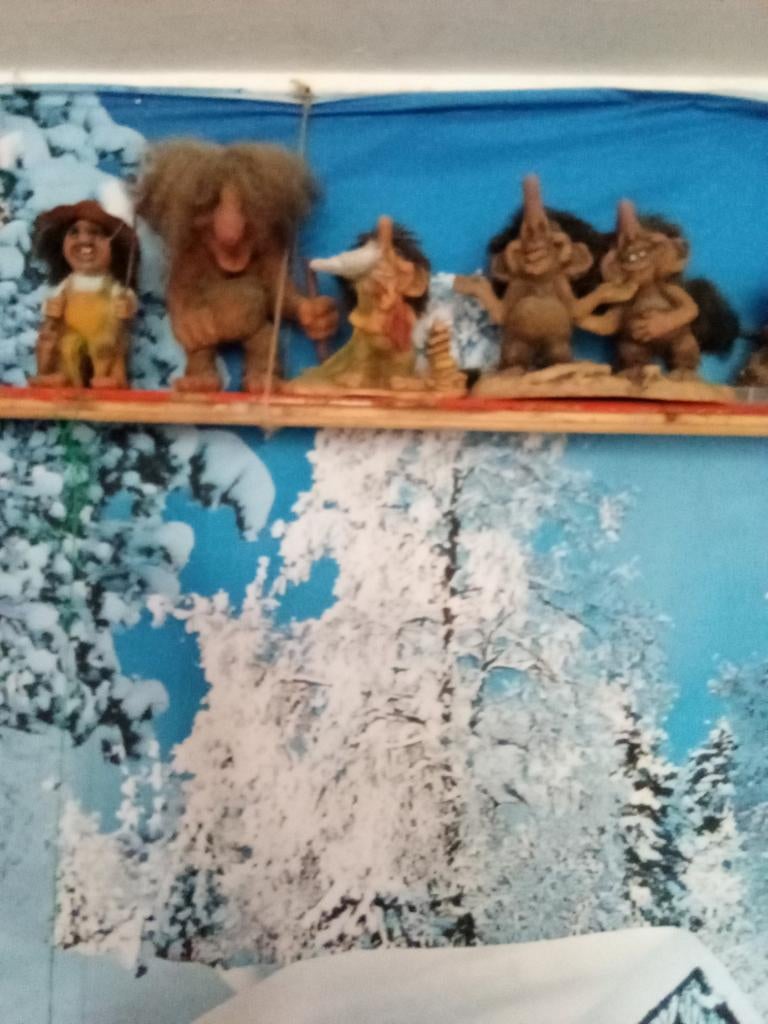 Orginele Noorse trollen, Verzamelen, Beelden en Beeldjes, Ophalen of Verzenden