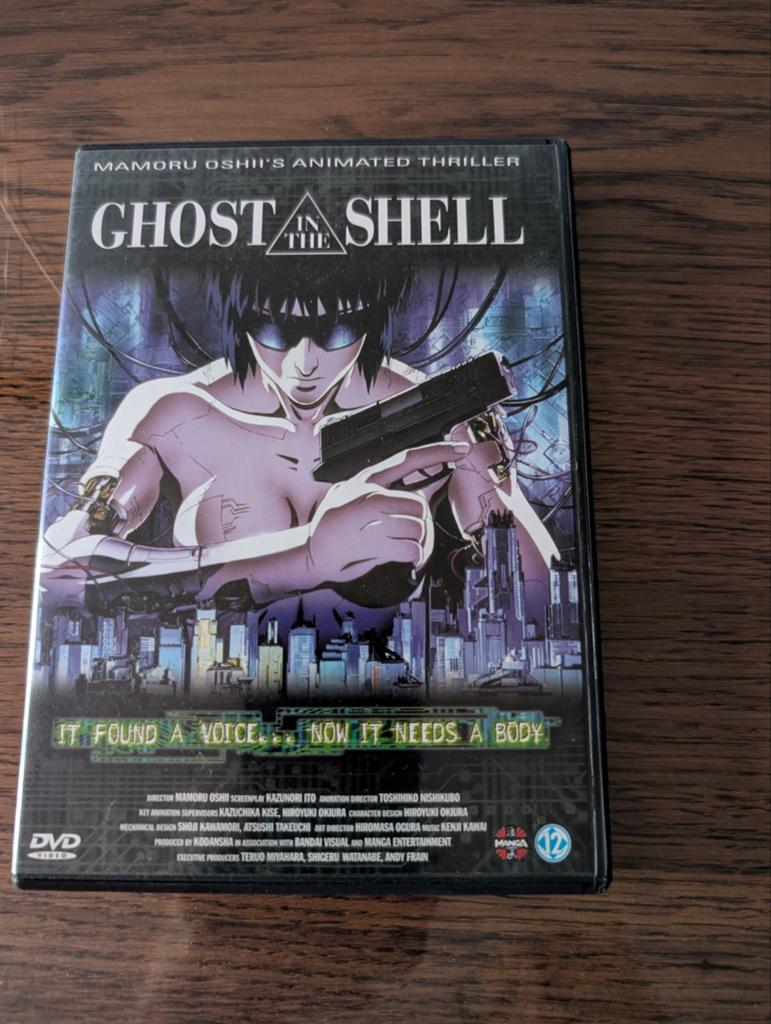 2x Anime DVD: Ghost in the Shell & Ninja Scroll, Ophalen of Verzenden