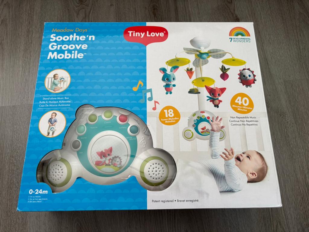 Tiny Love  Sooth’n Groove mobile, Ophalen, Zo goed als nieuw, Mobiel, Met geluid
